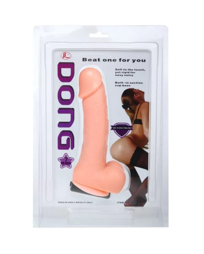 BAILE - GODE RÉALISTE DONG VIBRATION ET ROTATION 20 CM