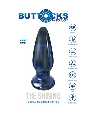 Plug vibrant en verre The Shining