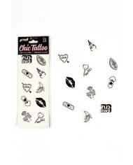 10 tatouages temporaires Candy Collection - Secret Play