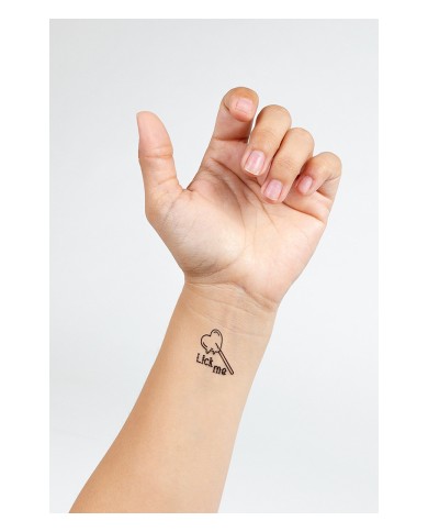 10 tatouages temporaires Candy Collection - Secret Play