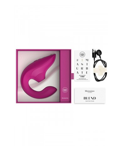 Double stimulateur Womanizer Blend Fuchsia