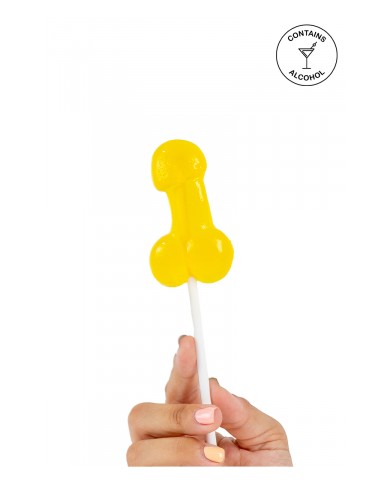 Sucette pénis pina colada avec alcool