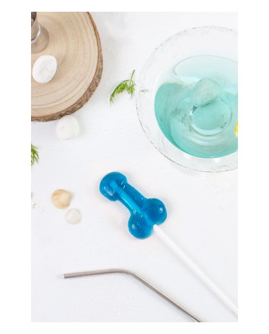 Sucette pénis gin tonic avec alcool