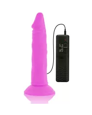 DIVERSIA - DILDO VIBRANT FLEXIBLE VIOLET 23 CM -O- 4.3 CM
