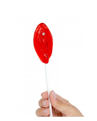 Sucette vulve fraise - Secret Play