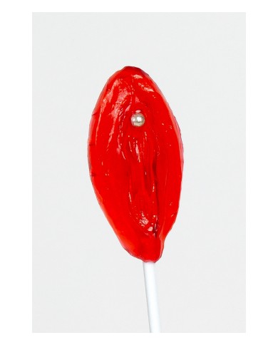 Sucette vulve fraise - Secret Play