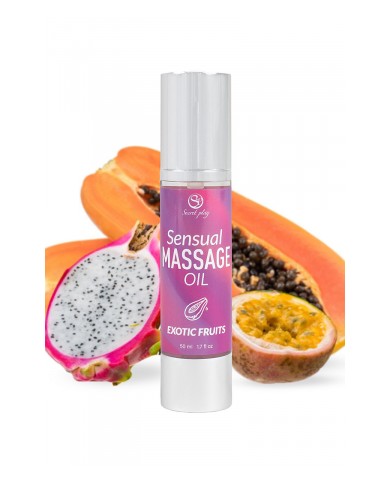 Huile de massage Fruits Exotiques - Secret Play