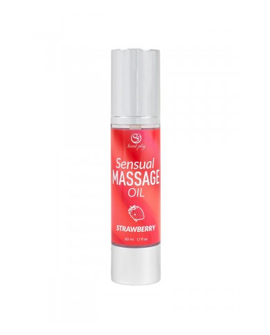 Huile de massage Fraise - Secret Play