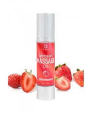 Huile de massage Fraise - Secret Play