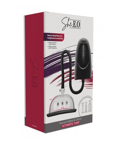 Pompe à vagin et clitoris automatique - She.E.O