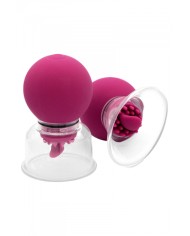 Pompe à clitoris et tétons rotative et vibrante - She.E.O.