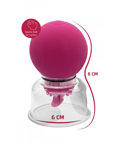 Pompe à clitoris et tétons rotative et vibrante - She.E.O.