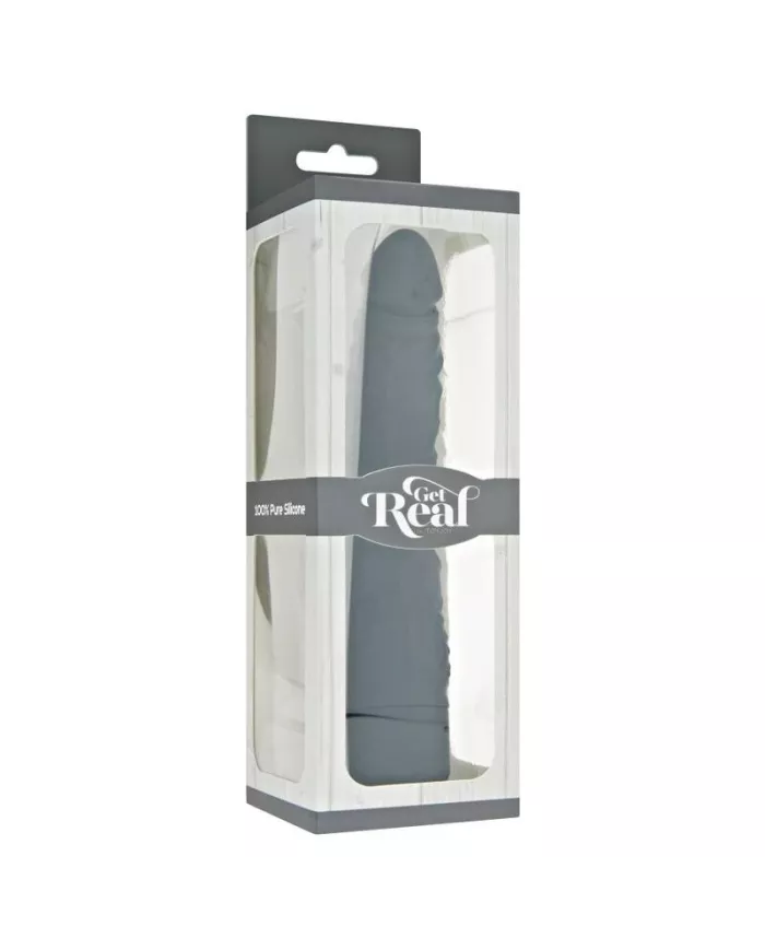 GET REAL - VIBRATEUR SLIM CLASSIQUE NOIR GET REAL - VIBRATEUR SLIM CLASSIQUE NOIR