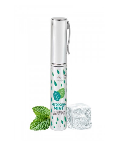 Spray sexe oral et haleine fraiche à la menthe