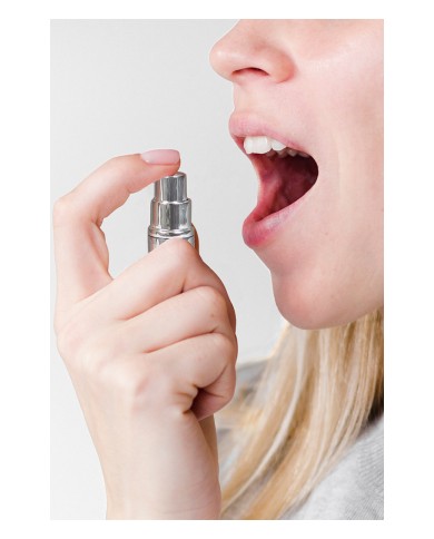 Spray sexe oral et bouche humide à la fraise acide
