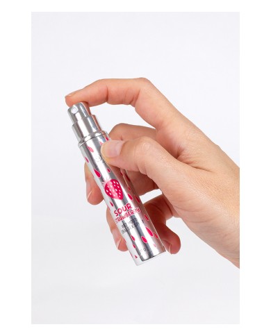 Spray sexe oral et bouche humide à la fraise acide