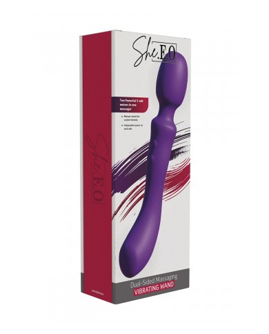 Vibromasseur 2 en 1 - She.E.O