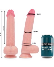 ROCKARMY - ARN S + GODE EN SILICONE LIQUIDE PREMIUM KINGCOBRA 24 CM -O- 4.77 CM