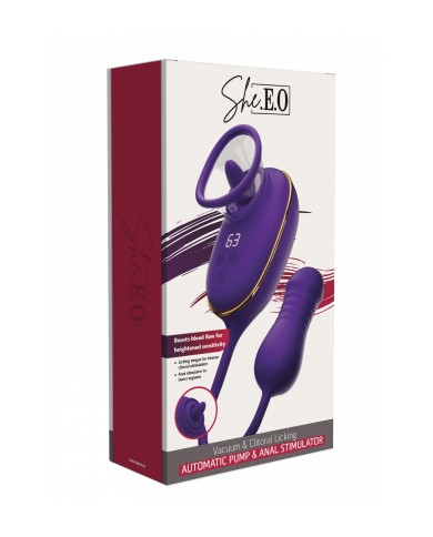 Stimulateur clitoridien et anal - She.E.O