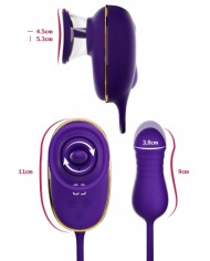 Stimulateur clitoridien et anal - She.E.O