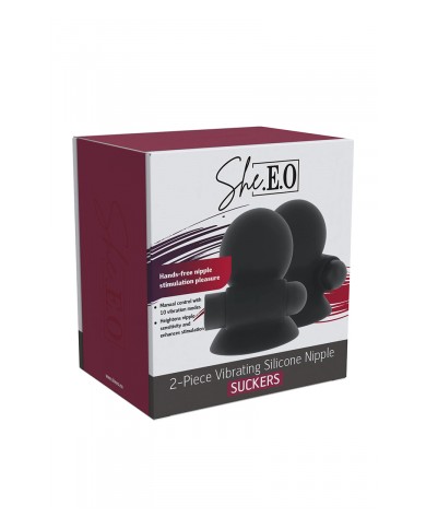 Suceurs de mamelons vibrants - She.E.O
