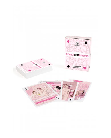 Jeu de cartes Civilisexations - Secret Play