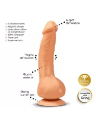 G-VIBE - GREAL 2 VIBRATEUR RÉALISTE NATUREL G-VIBE - GREAL 2 VIBRATEUR RÉALISTE NATUREL