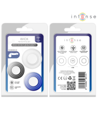 INTENSE - ENSEMBLE DE 3 ANNEAUX PÉNIS DE COULEURS VARIÉES