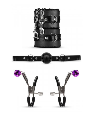 Coffret BDSM  Black Fantasy 10 accessoires - Bedroom Fantasies