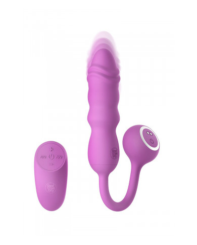 Mini vibro va-et-vient télécommandé - Good Vibes Only