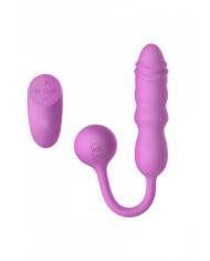 Mini vibro va-et-vient télécommandé - Good Vibes Only