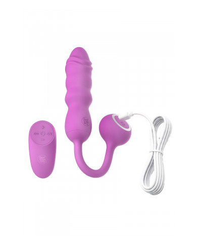 Mini vibro va-et-vient télécommandé - Good Vibes Only