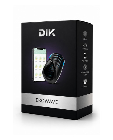 Masturbateur masculin connecté Erowave - DIK