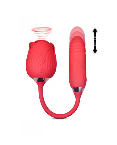 Stimulateur à va-et-vient et aspiration Blisslink - DIK