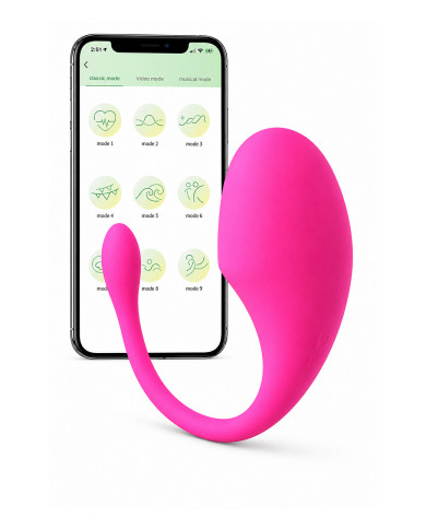 Oeuf vibrant connecté Luvegg - DIK