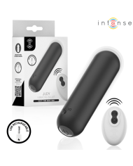 INTENSE - JUDY VIBRANT RECHARGEABLE AVEC TÉLÉCOMMANDE NOIR