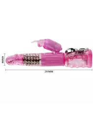 BAILE - VIBRATEURAVEC ROTATION ET RABBIT MULTIVE VITESSE ET MULTIROTATION