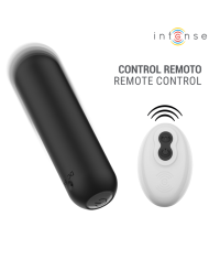 INTENSE - JUDY VIBRANT RECHARGEABLE AVEC TÉLÉCOMMANDE NOIR