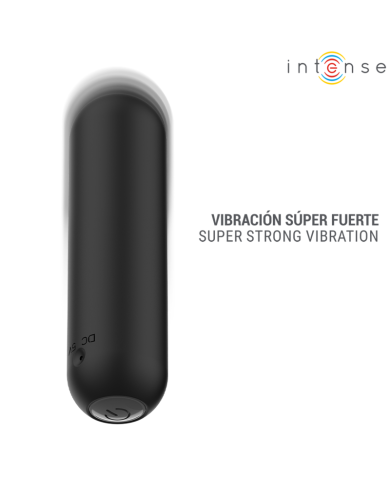 INTENSE - JUDY VIBRANT RECHARGEABLE AVEC TÉLÉCOMMANDE NOIR