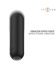 INTENSE - JUDY VIBRANT RECHARGEABLE AVEC TÉLÉCOMMANDE NOIR