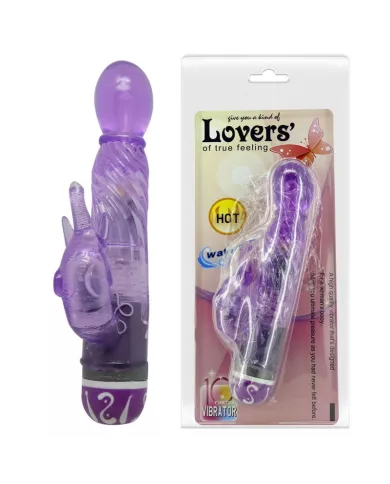 BAILE - VIBRATEUR  VITESSES MULTIPLES AVEC STIMULATEUR LILAS