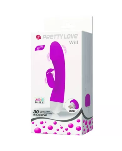 PRETTY LOVE - SMART VIBRATEUR WILL 30 MODES