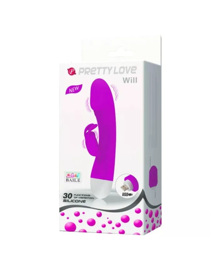 PRETTY LOVE - SMART VIBRATEUR WILL 30 MODES PRETTY LOVE - SMART VIBRATEUR WILL 30 MODES