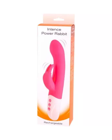 SEVEN CREATIONS - VIBRATEUR LAPIN ROSE INTENCE POWER