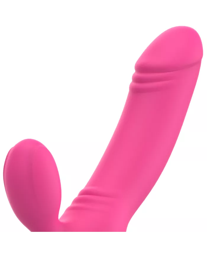 OHMAMA - VIBRATEUR BIX DOUBLE STIMULATION ÉDITION NOËL ROSE OHMAMA - VIBRATEUR BIX DOUBLE STIMULATION ÉDITION NOËL ROSE
