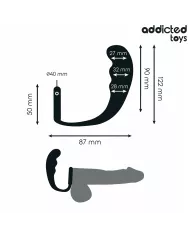 ADDICTED TOYS - PLUG ANAL AVEC ANNEAU MODÈLE 4