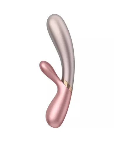 SATISFYER - VIBRATEUR HOT LOVER ROSE & BEIGE