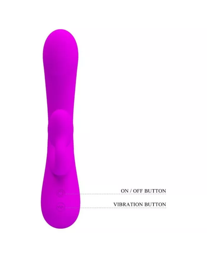 PRETTY LOVE - VIBRATEUR SINCÈRE ET ONDES STIMULANTES CLITORIDIENNES SILICONE VIOLET PRETTY LOVE - VIBRATEUR SINCÈRE ET ONDES STIMULANTES CLITORIDIENNES SILICONE VIOLET