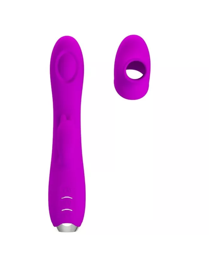 PRETTY LOVE - VIBRATEUR REGINA - ONDES STIMULANTES RECHARGEABLES VIOLET