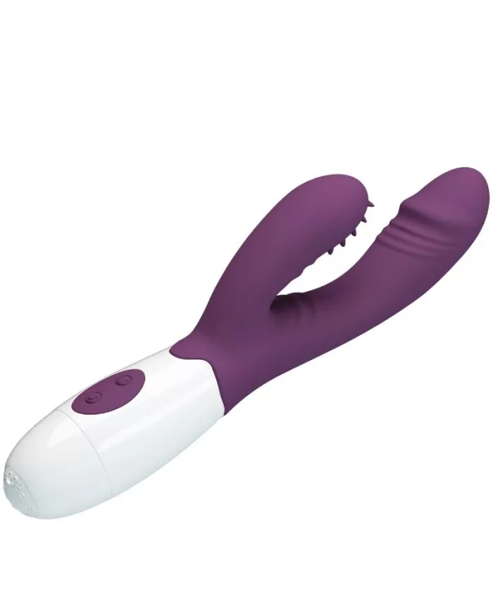 PRETTY LOVE - ANDRE VIBRATEUR RABBIT & STIMULATEUR DE POINT G VIOLET PRETTY LOVE - ANDRE VIBRATEUR RABBIT & STIMULATEUR DE POINT G VIOLET